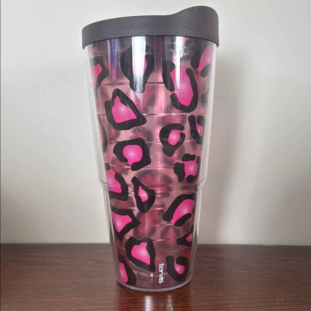 Tervis Pink Leopard Tumbler